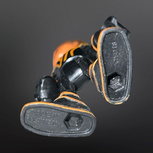 Blaze AJ Ninja Figure Monster Machines Boy Driver Black Orange Wetsuit B18 - Picture 3 of 6